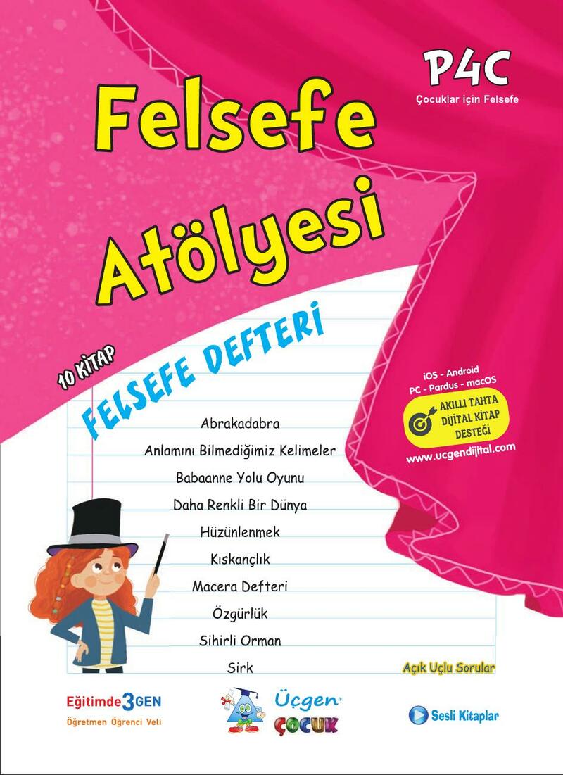 Felsefe Atölyesi - Defter Kapak Resmi