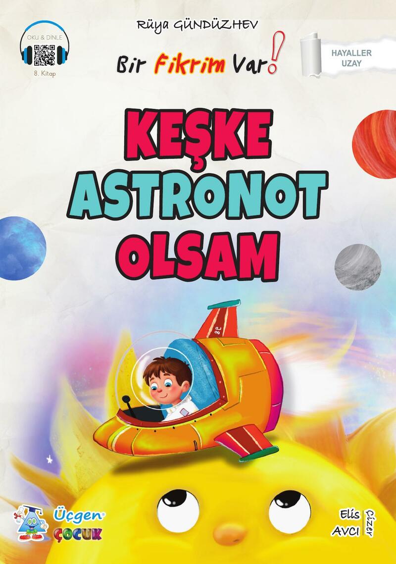 Keşke Astronot Olsam Kapak Resmi
