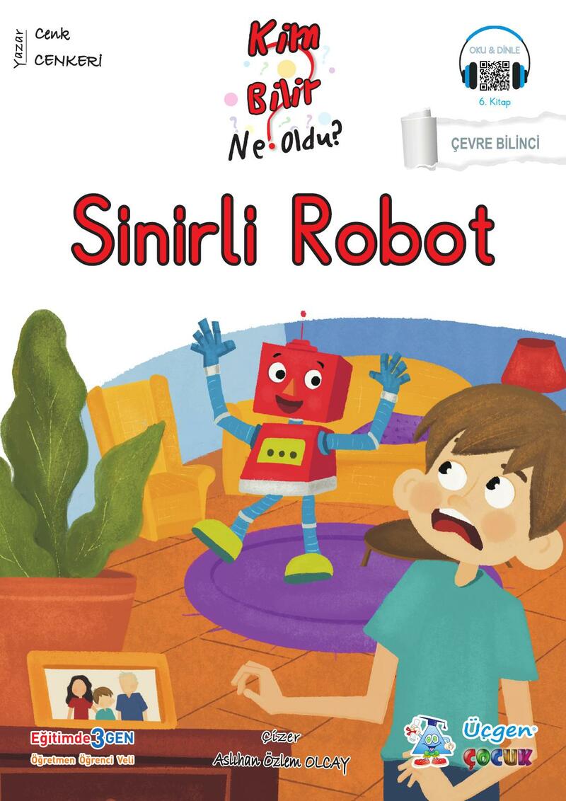 Sinirli Robot Kapak Resmi