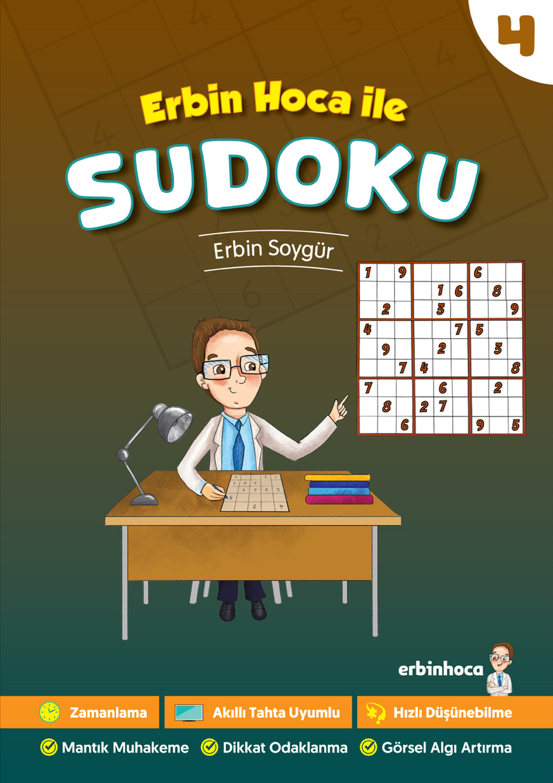 Erbin Hoca ile Sudoku 4 Kapak Resmi