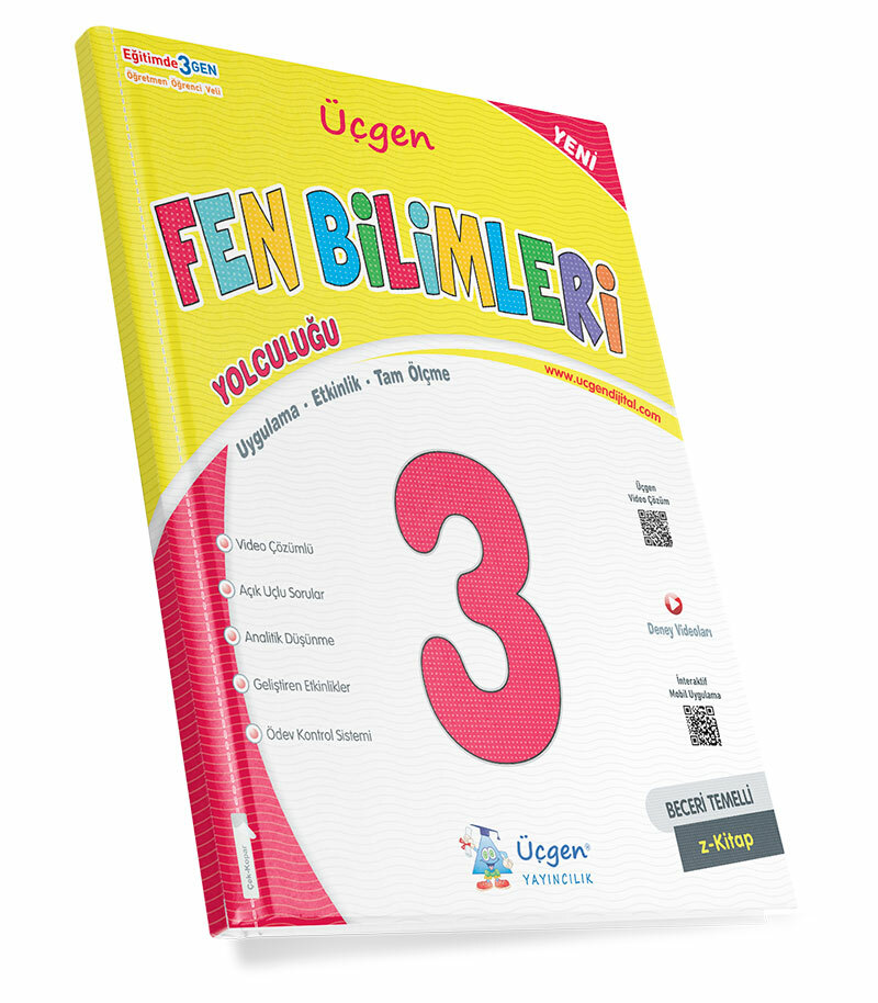 3. Sınıf Fen Bilimleri Yolculuğu Kapak Resmi