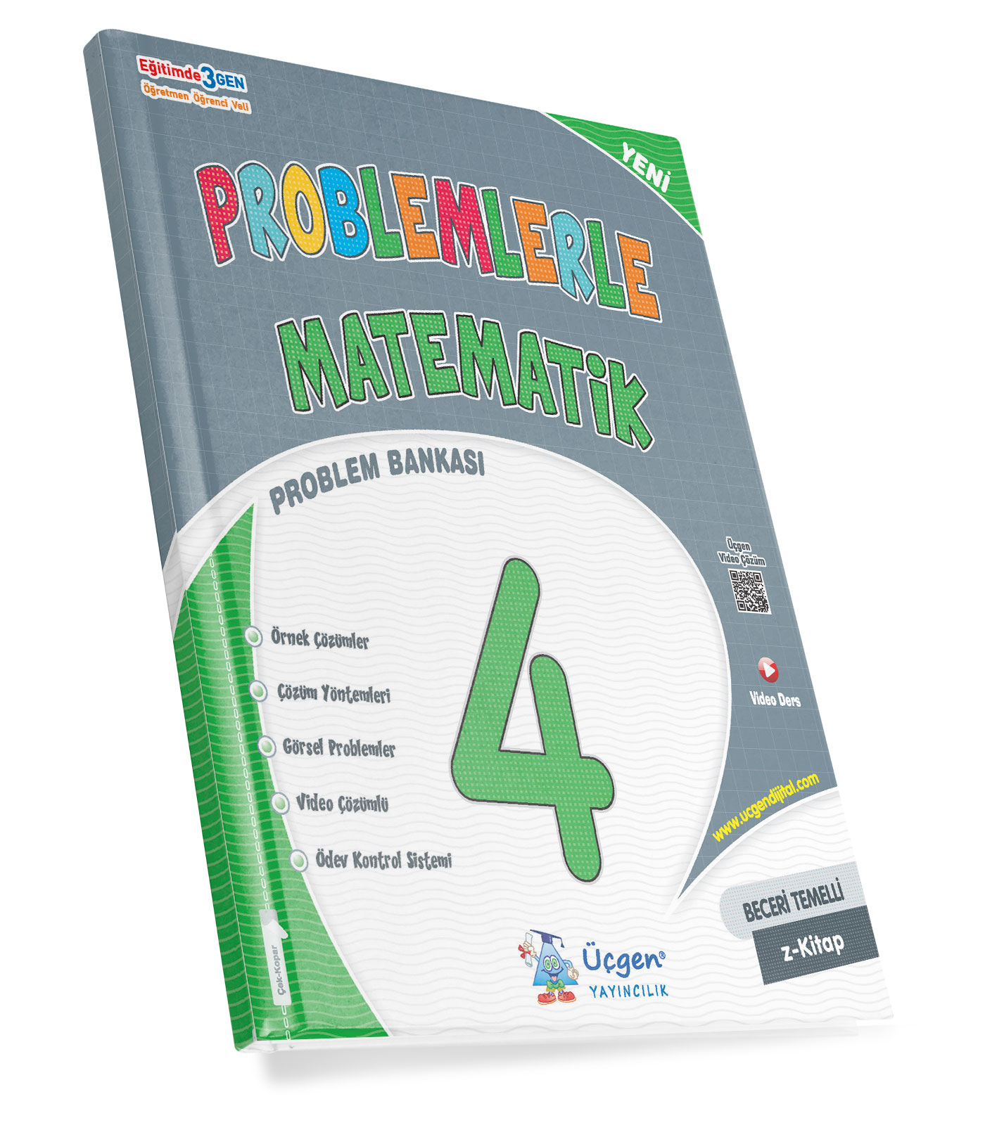 4. Sınıf Problemlerle Matematik Kapak Resmi