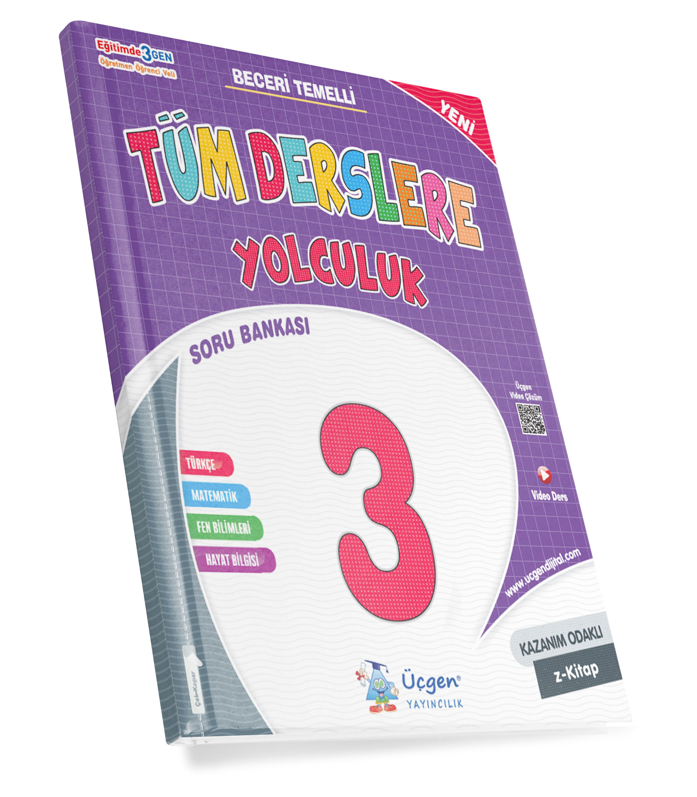 3. Sınıf Tüm Derslere Yolculuk Kapak Resmi
