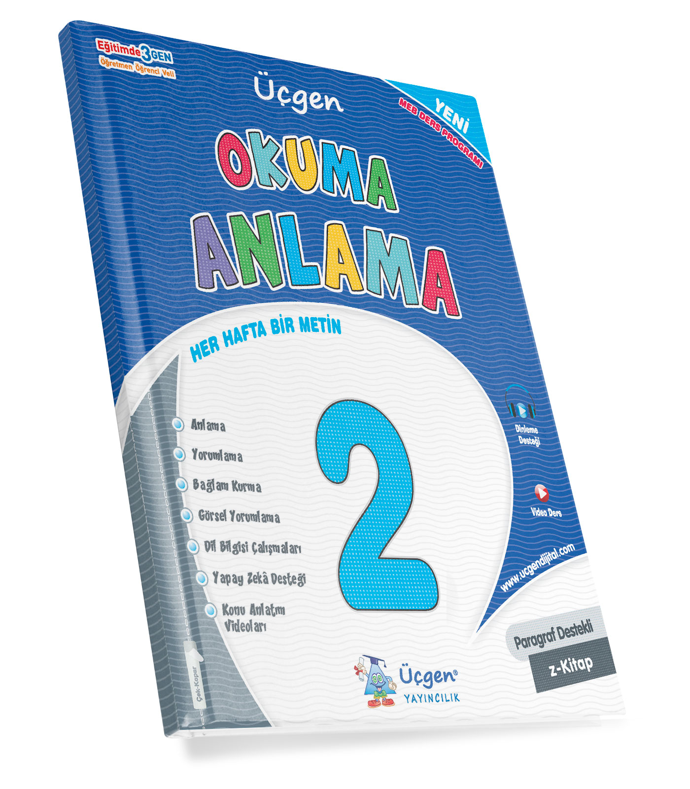 2. Sınıf Türkçe Okuma - Anlama Kapak Resmi