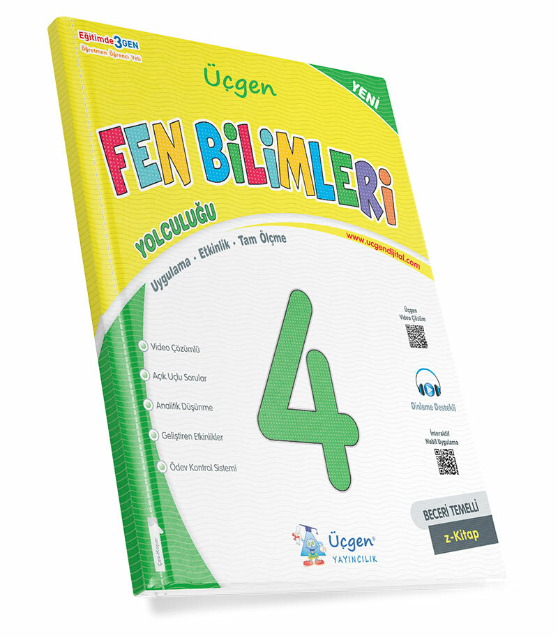 4. Sınıf Fen Bilimleri Yolculuğu Kapak Resmi